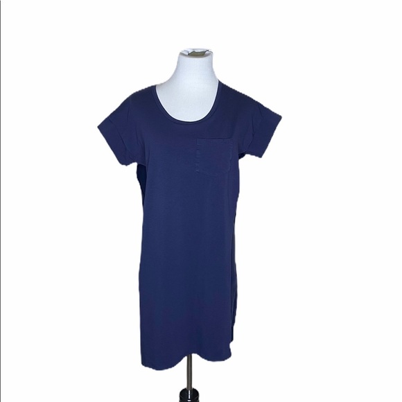 Elegantees Tunic/Dress Raquel in Navy - Picture 2 of 7